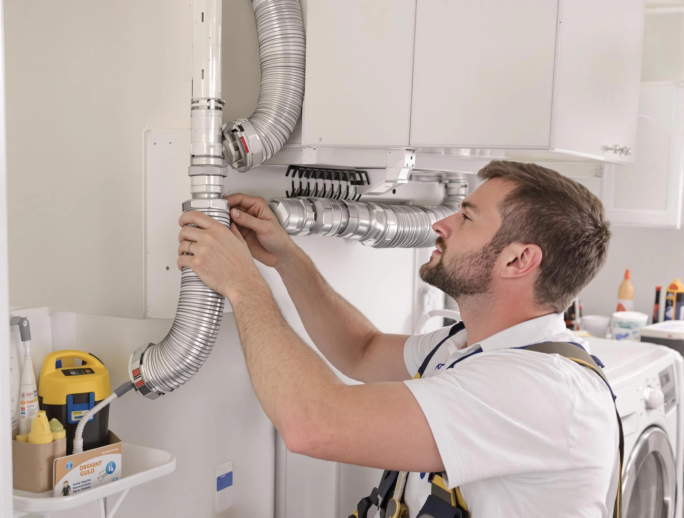 Professional dryer vent repair and installation by Paradise Hills Dryer Vent Cleaning in Paradise Hills