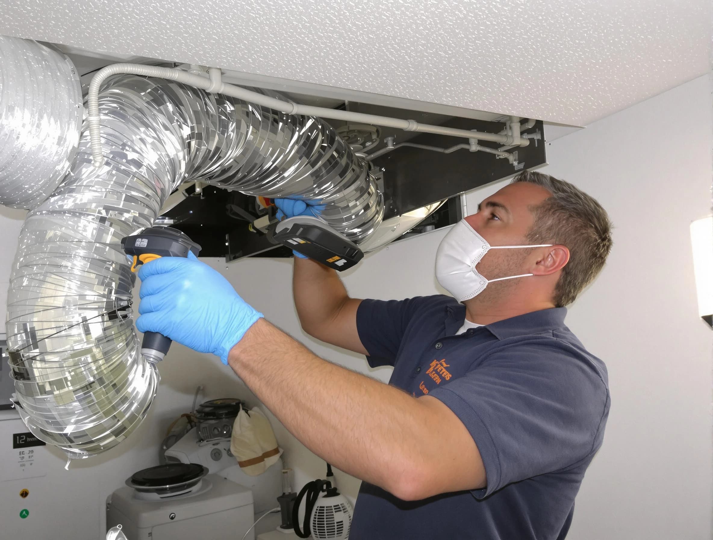 Paradise Hills Dryer Vent Cleaning professional performing thorough residential dryer vent cleaning in Paradise Hills