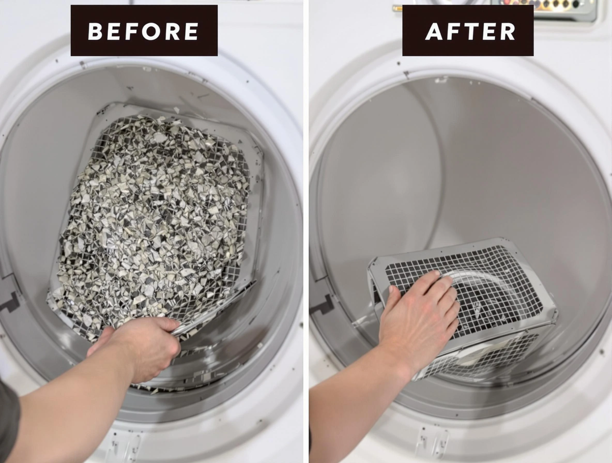 Professional lint trap cleaning by Paradise Hills Dryer Vent Cleaning in Paradise Hills