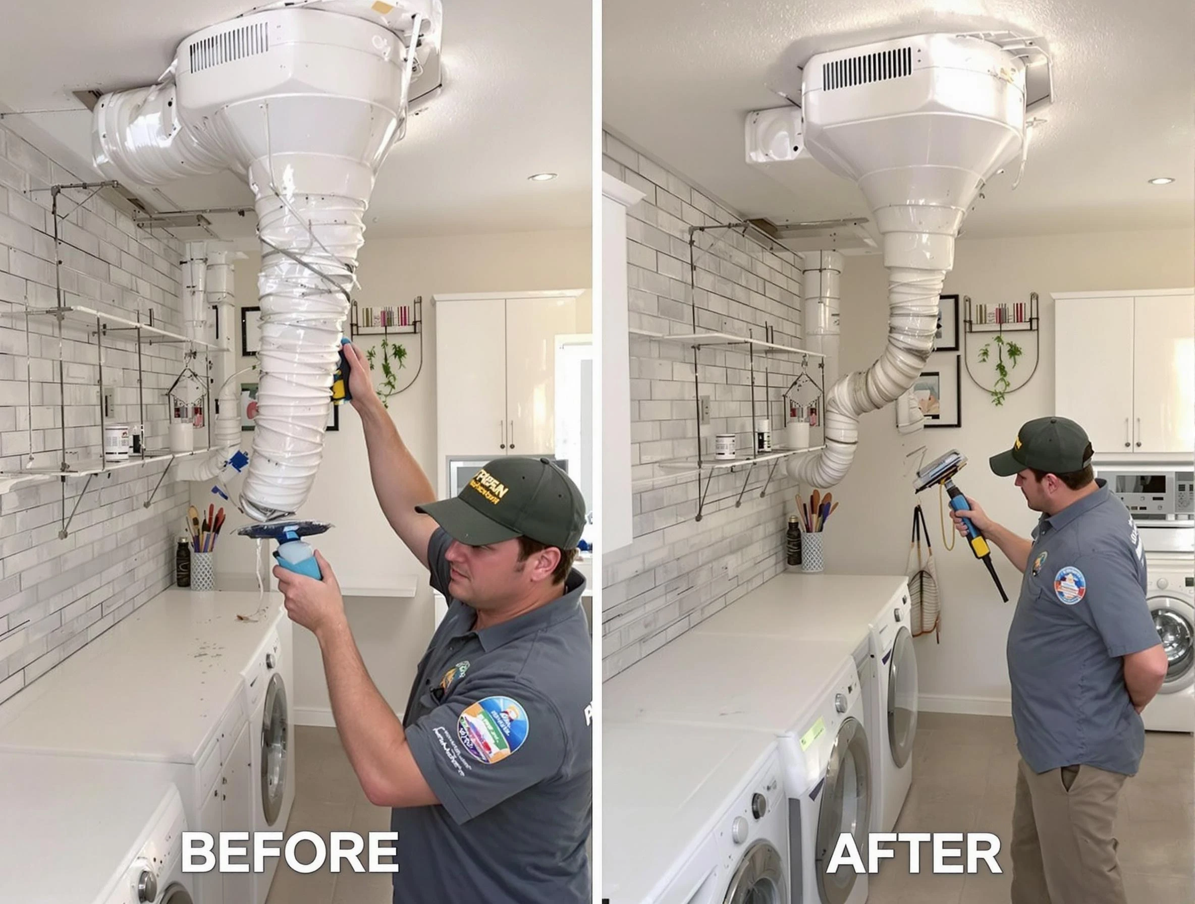 Professional dryer exhaust vent cleaning by Paradise Hills Dryer Vent Cleaning in Paradise Hills